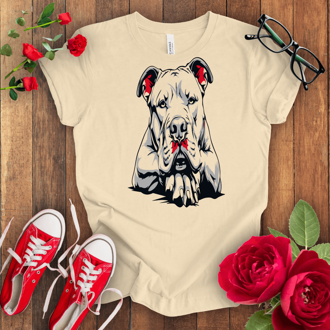 Fluffy Tail Wag Dog T-shirt - STYLISHOUR