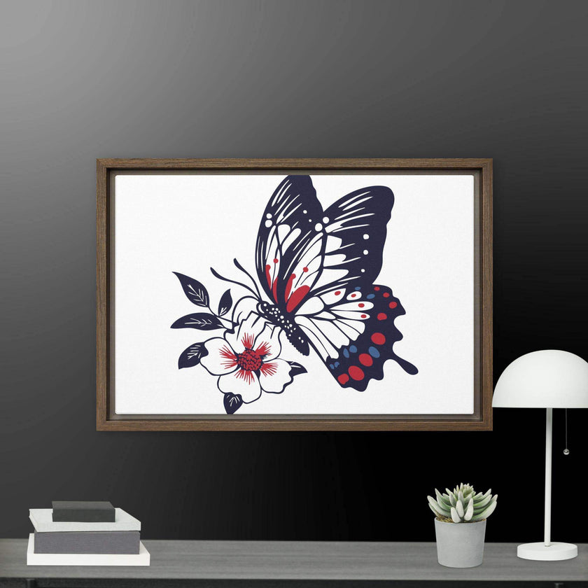 Adorable Butterfly Framed canvas - STYLISHOUR