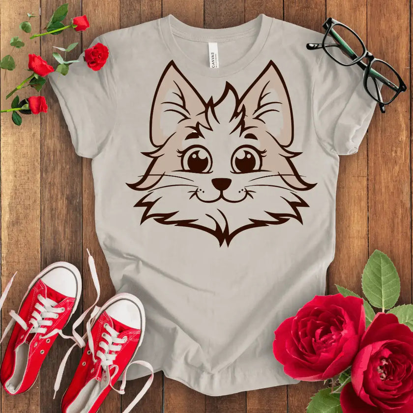 Whiskers Wonder Tee: a purr-fect shirt for cat lovers! - STYLISHOUR