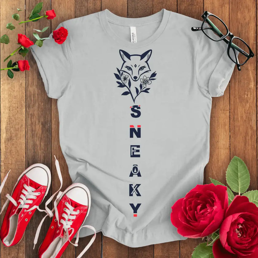Sneaky Fox Tee - Mischievously Adorable! - STYLISHOUR
