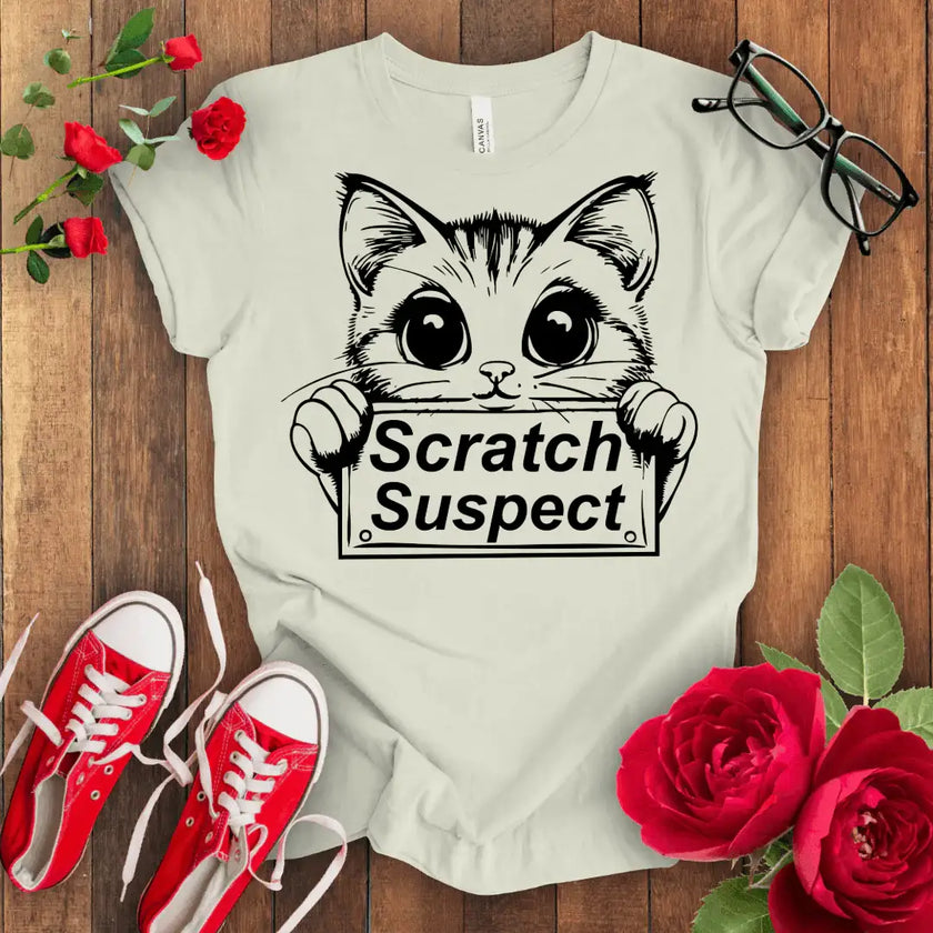 Scratch Suspect Kitten T-shirt - STYLISHOUR