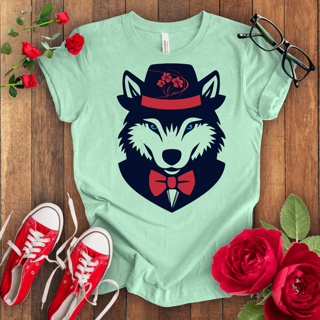 Cool and Calm Wolf T-shirt - STYLISHOUR