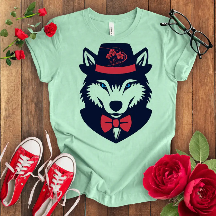 Cool Wolf Tee - Stay Calm and Howl On - STYLISHOUR