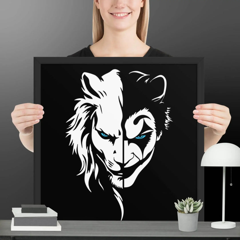 Predator of Punchlines Framed poster - STYLISHOUR