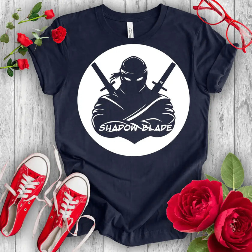 Shadow Blade Tee: Samurai Style - STYLISHOUR