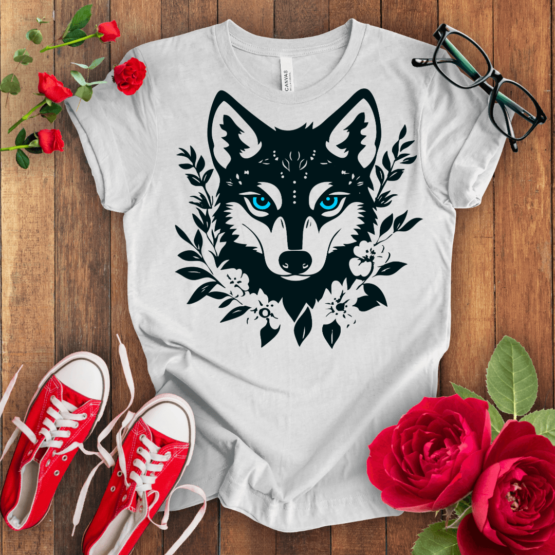 Blood Moon Hunt Wolf T-shirt - STYLISHOUR