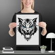 Fierce Fusion Wall Art Framed poster - STYLISHOUR