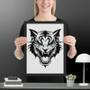 Fierce Fusion Wall Art Framed poster - STYLISHOUR