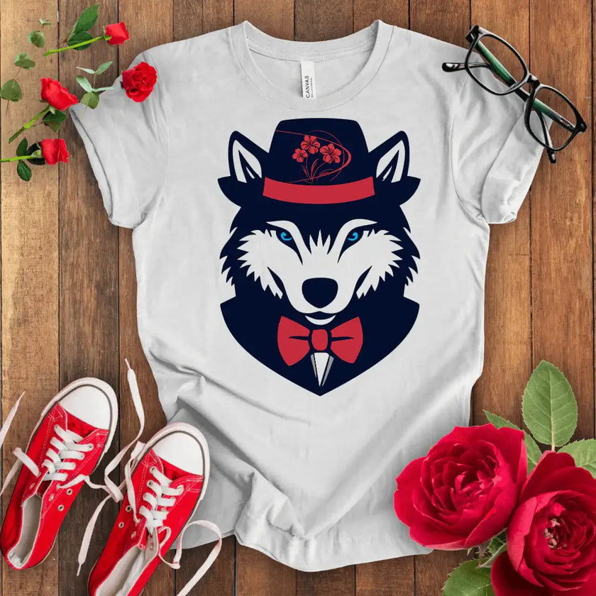 Cool Wolf Tee - Stay Calm and Howl On - STYLISHOUR