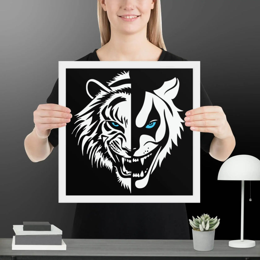 Laugh of the Wild Framed poster - STYLISHOUR