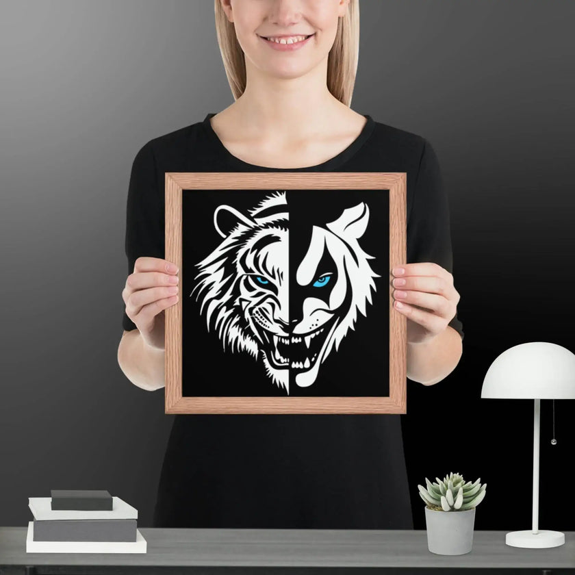 Laugh of the Wild Framed poster - STYLISHOUR