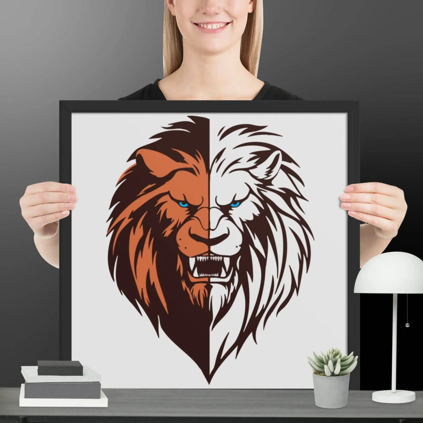 The Lion King Wall Art Framed poster - STYLISHOUR