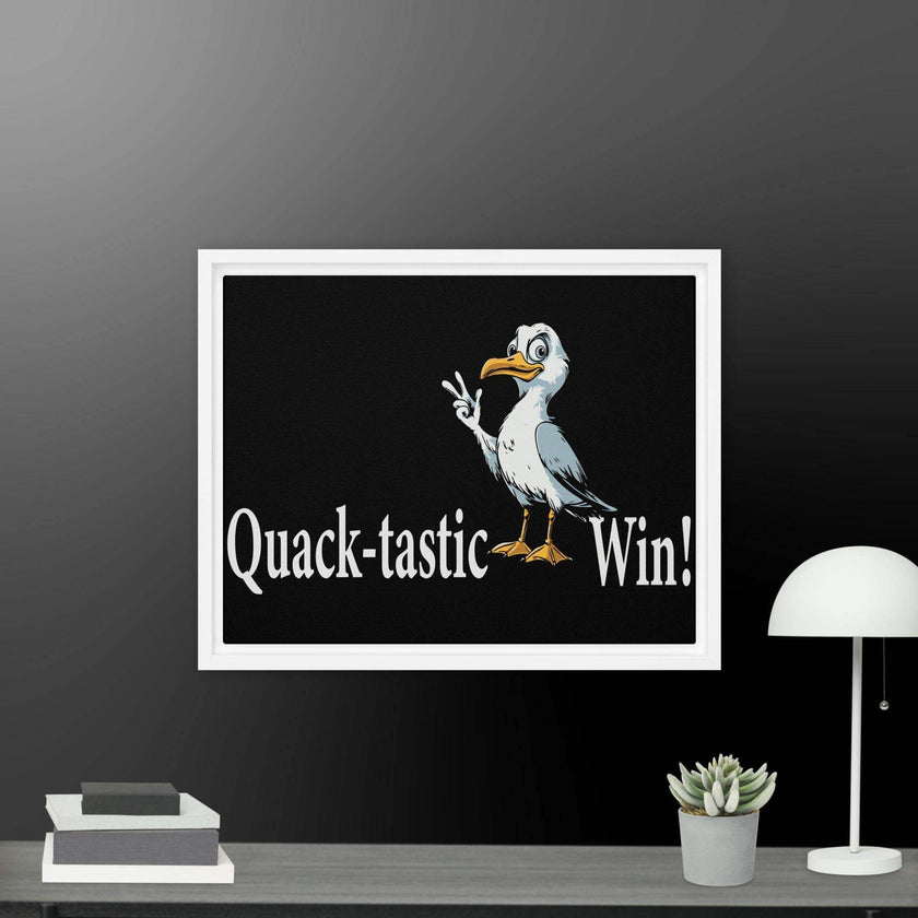 Fantastic Win Framed canvas - STYLISHOUR