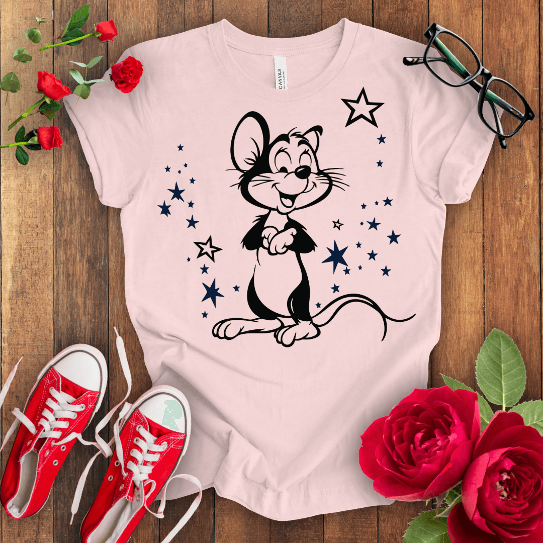 Happy Mouse T-shirt - STYLISHOUR