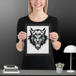 Savage Laughter Wall Art Framed poster - STYLISHOUR