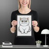 Adorable Cat Framed matte paper poster - STYLISHOUR