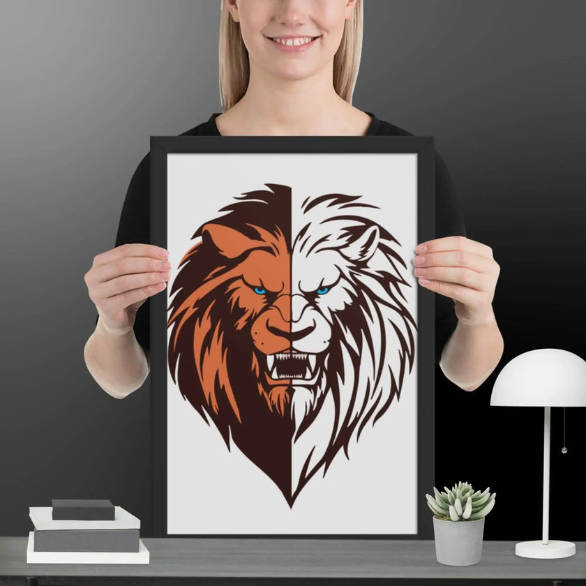 The Lion King Wall Art Framed poster - STYLISHOUR