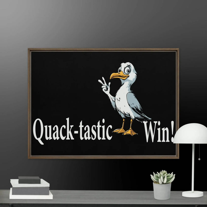 Fantastic Win Framed canvas - STYLISHOUR