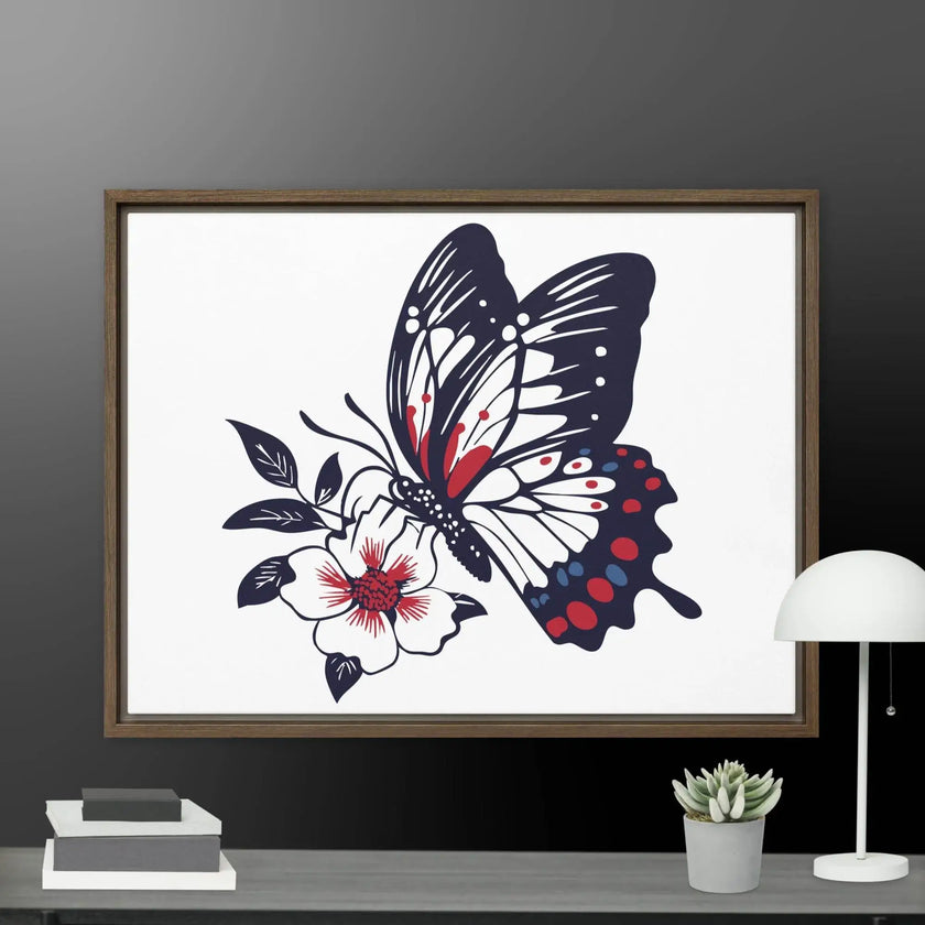 Adorable Butterfly Framed canvas - STYLISHOUR
