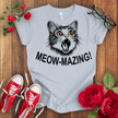 Meow Amazing Cat T-shirt - STYLISHOUR
