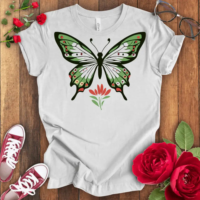 Butterfly Dream Tee: Whispering Visions - STYLISHOUR