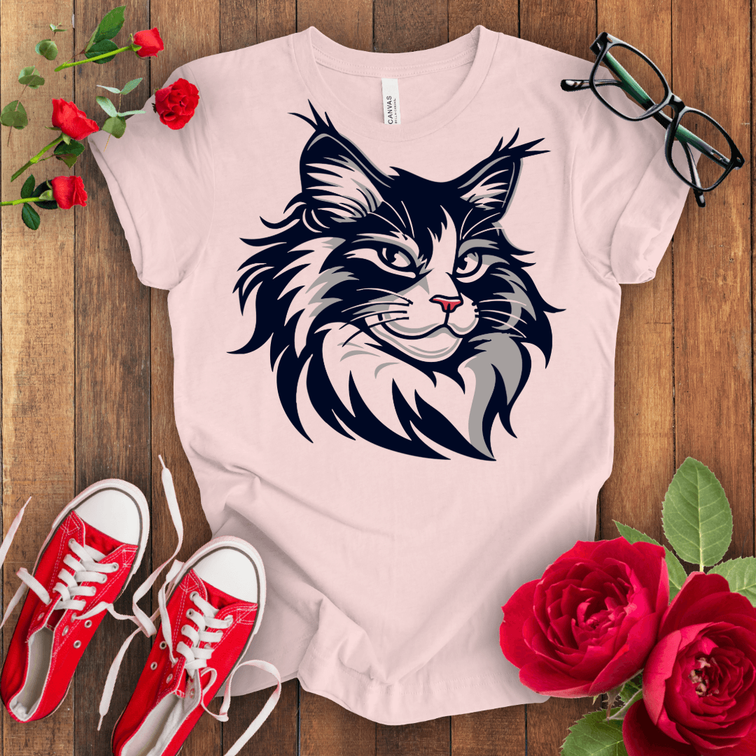 Fluffy Whisker Love T-shirt - STYLISHOUR