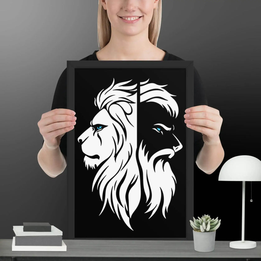 King of Chaos Framed poster - STYLISHOUR