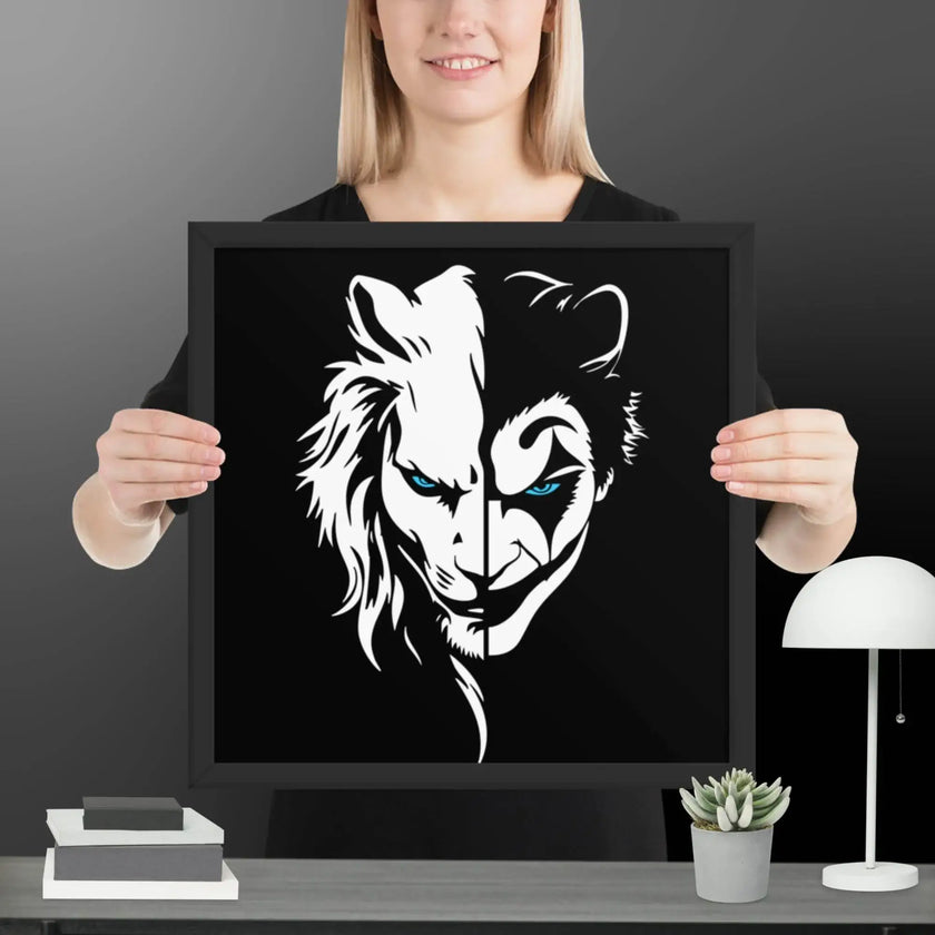 Predator of Punchlines Framed poster - STYLISHOUR