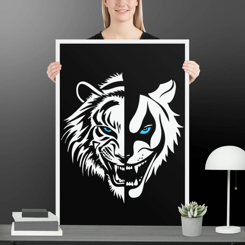 Laugh of the Wild Framed poster - STYLISHOUR