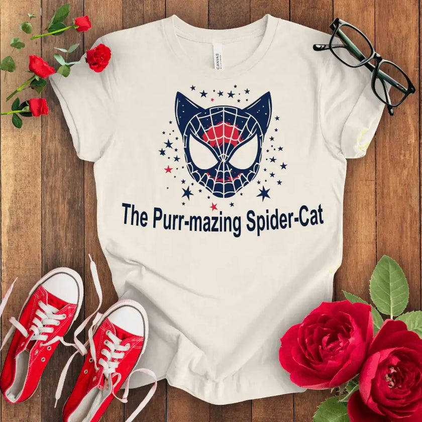 Amazing Spider Cat T-shirt - STYLISHOUR