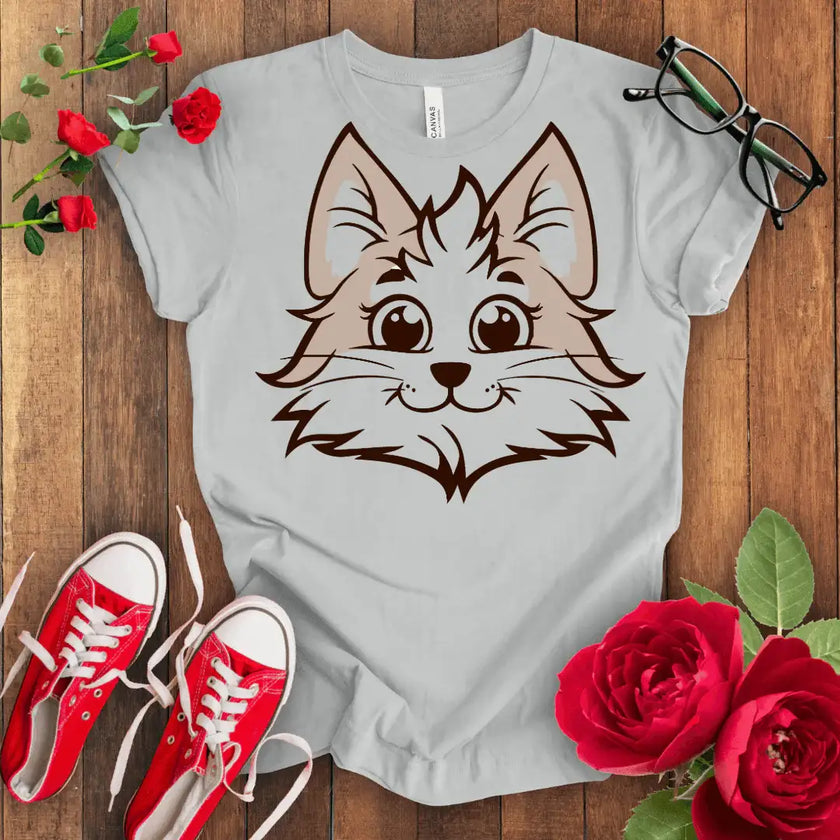 Whiskers Wonder Tee: a purr-fect shirt for cat lovers! - STYLISHOUR