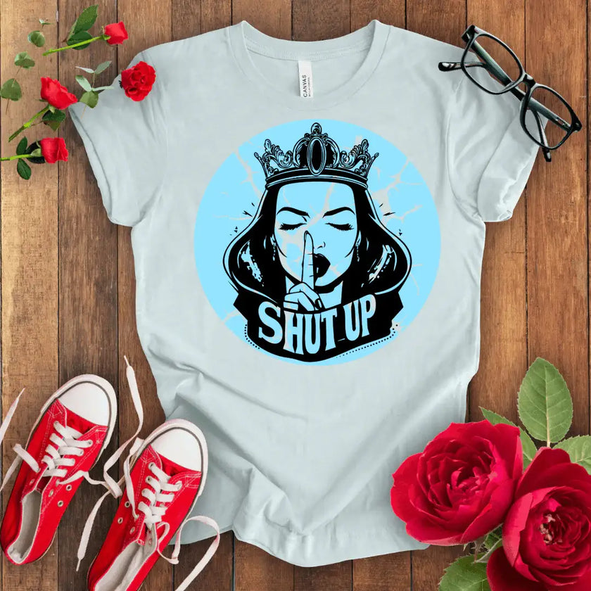 Ssshut Up Tee - Silence is Golden - STYLISHOUR