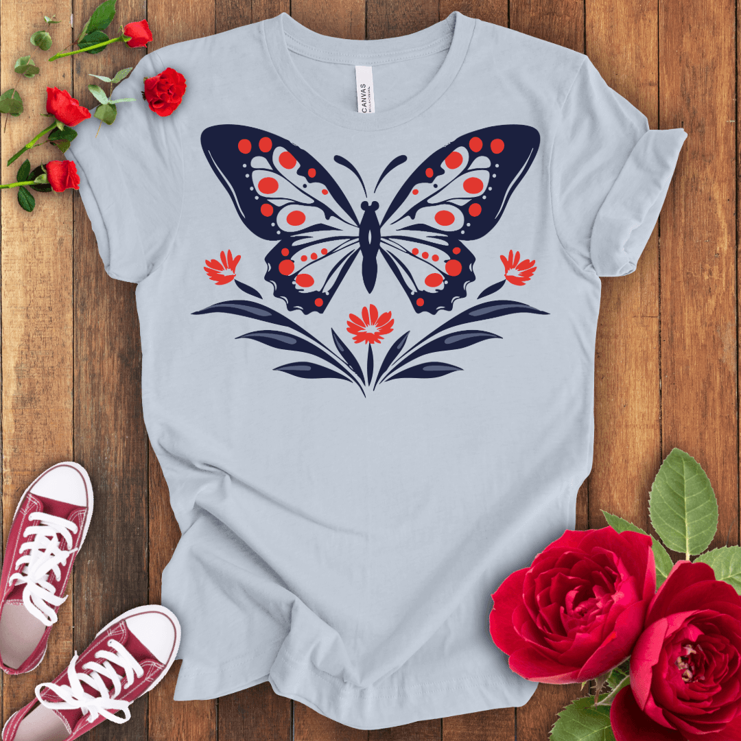 Wings of Wonder Butterfly T-shirt - STYLISHOUR