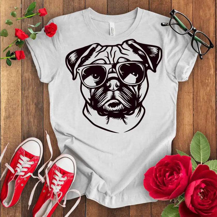 Cute Pup T-shirt: Adventure Ready! - STYLISHOUR