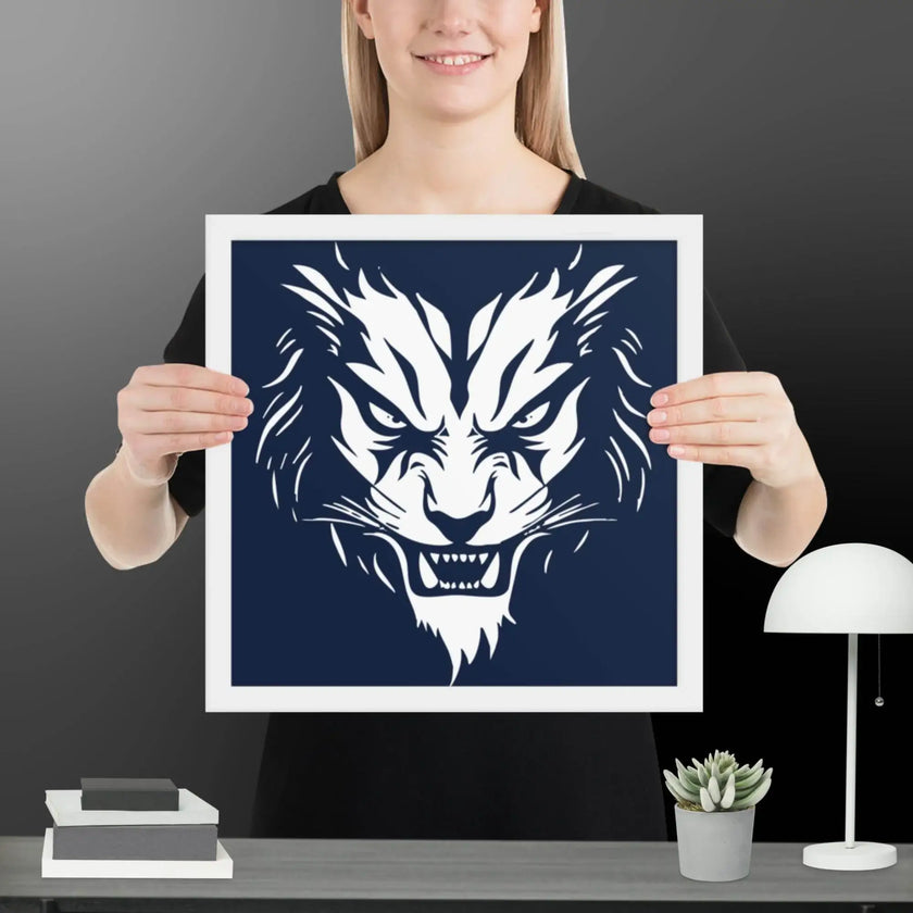 Roaring Madness Framed poster - STYLISHOUR