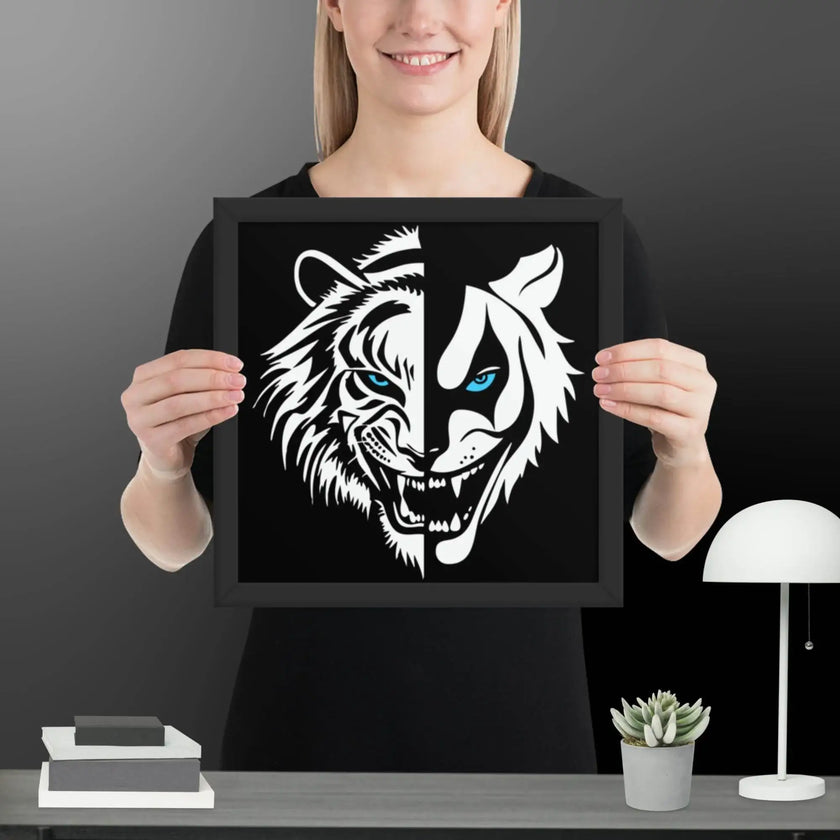 Laugh of the Wild Framed poster - STYLISHOUR