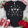 Crowned Kitty Queen T-shirt - STYLISHOUR