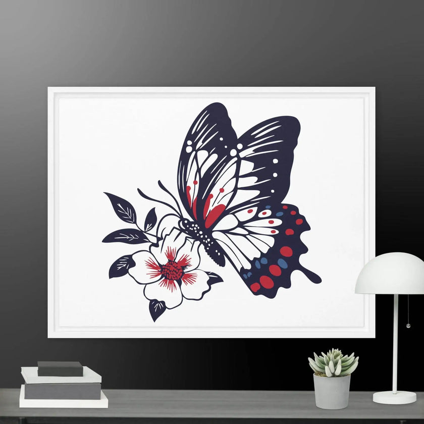 Adorable Butterfly Framed canvas - STYLISHOUR