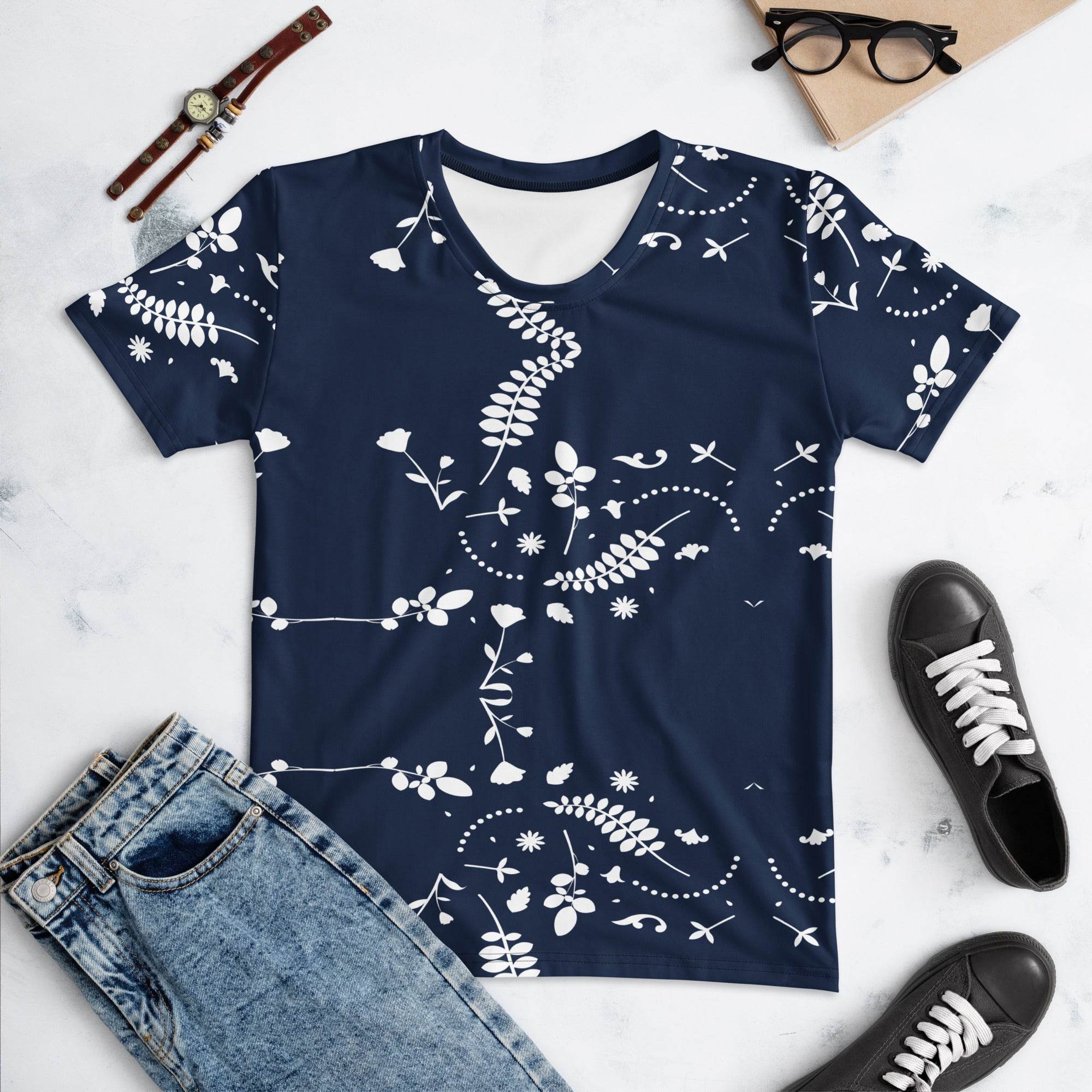 Crew Neck T-shirt - STYLISHOUR