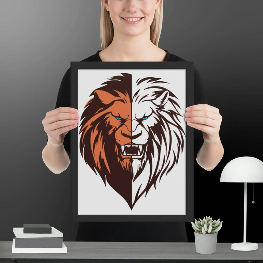 The Lion King Wall Art Framed poster - STYLISHOUR
