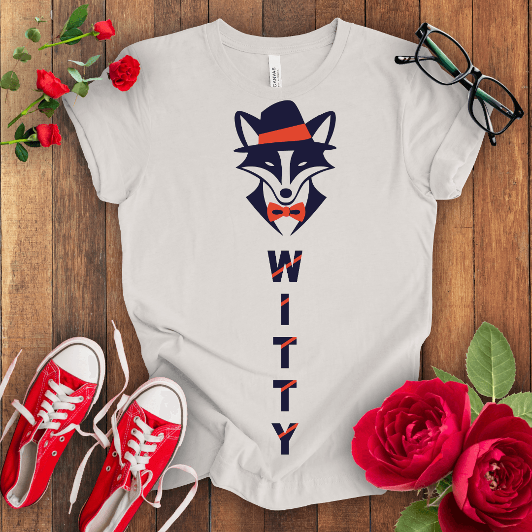Cute Witty Fox T-shirt - STYLISHOUR