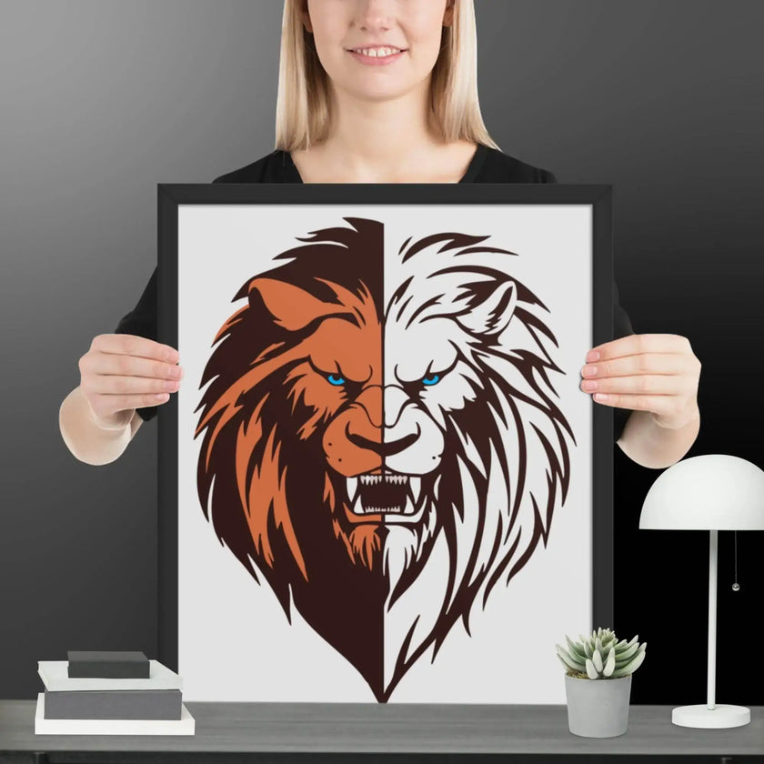 The Lion King Wall Art Framed poster - STYLISHOUR