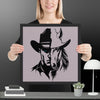 The Western Whinny Framed poster - STYLISHOUR