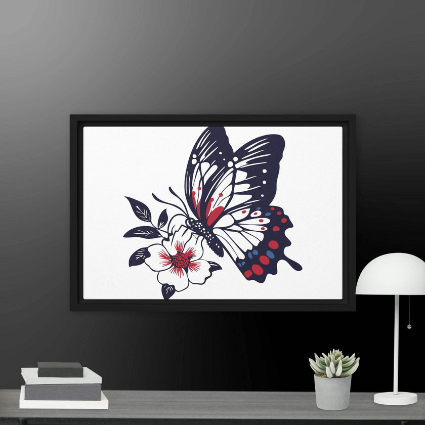Adorable Butterfly Framed canvas - STYLISHOUR