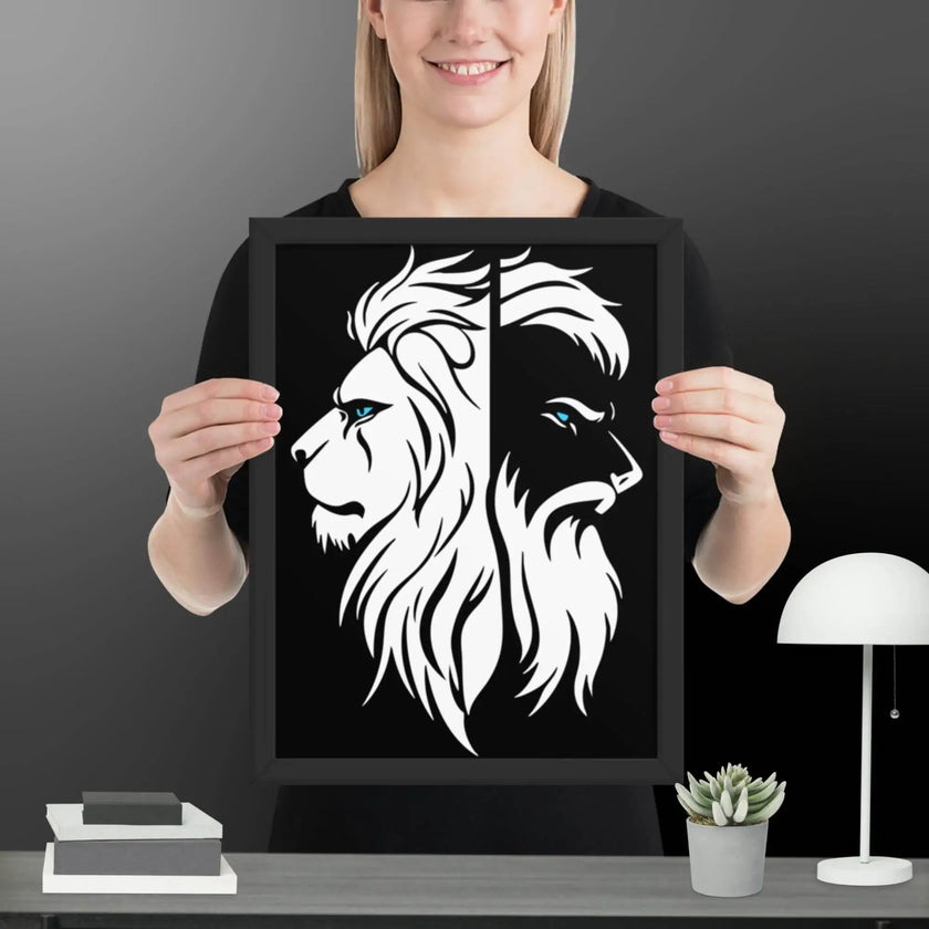 King of Chaos Framed poster - STYLISHOUR