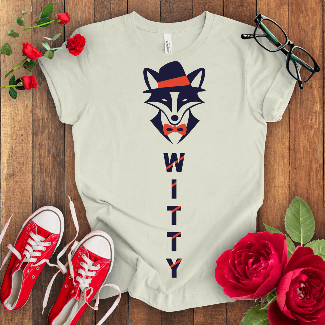 Cute Witty Fox T-shirt - STYLISHOUR