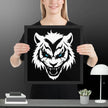 Fusion of Beast and Madness Framed poster - STYLISHOUR