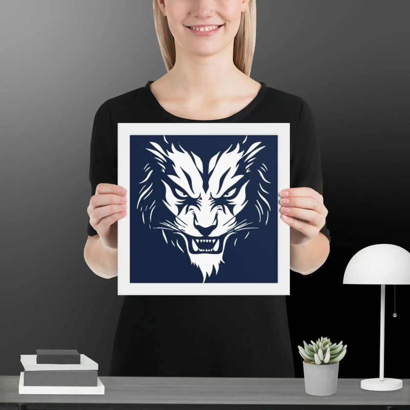 Roaring Madness Framed poster - STYLISHOUR