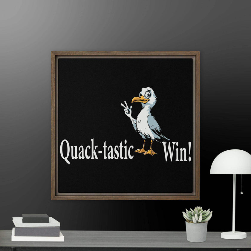Fantastic Win Framed canvas - STYLISHOUR