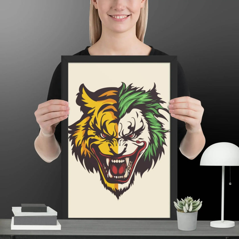 Jungle Madness Framed poster - STYLISHOUR